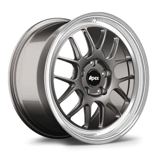 Apex ML-7RT Wheel 18x9 ET46 (5x130 / 71.6) - Machined Lip - Anthracite